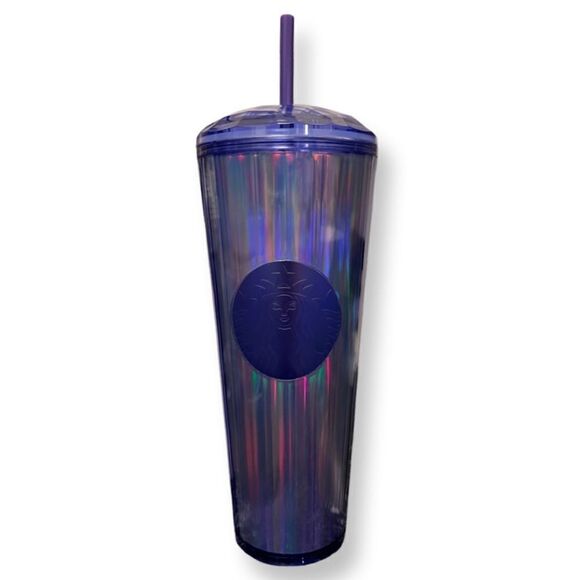 Starbucks Other - NEW Starbucks Limited Edition Iridescent Tumbler With A Holographic Dome Lid